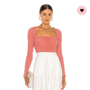 Pink long sleeve Revolve Michael Costello XS